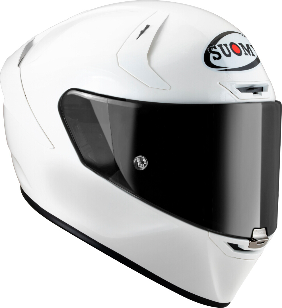 Suomy SR-GP Plain Cască Alb din sidef XL Figura 4