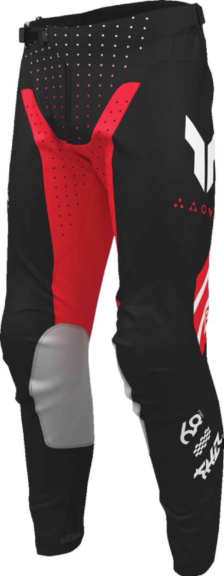 Thor Launchmode Futura Motocross bukser sort/rød 36 Figur 3