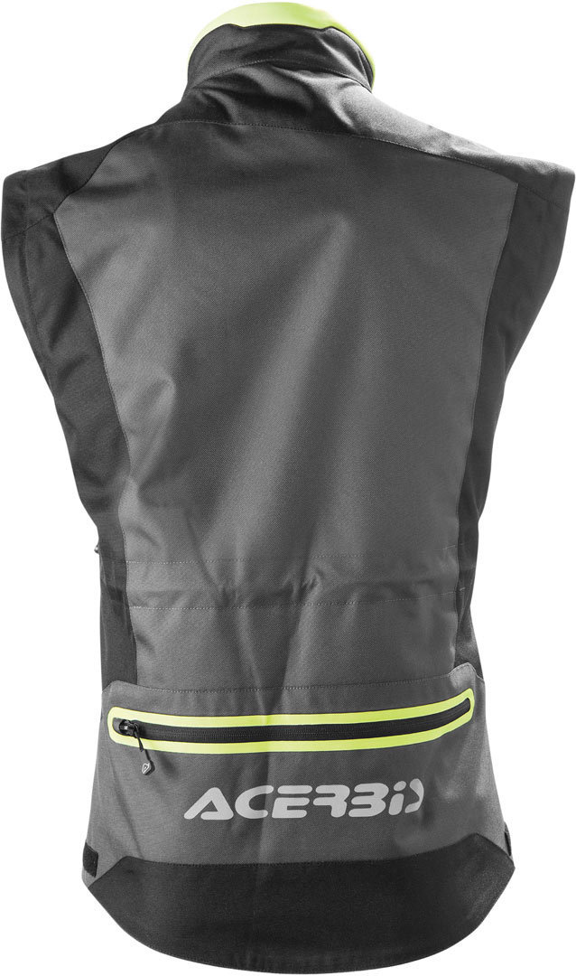 Acerbis Enduro One Motorcycle Textile Jacket black/yellow 3XL Figure 2