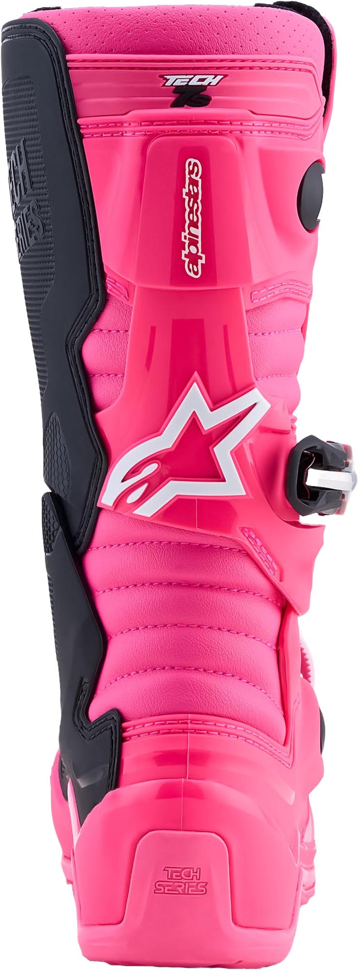 Alpinestars Tech 7S Motocrossstøvler til unge sort/hvid/pink 2 Figur 4
