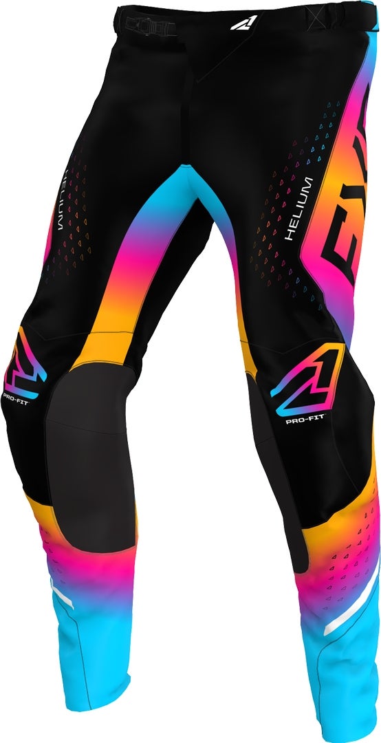 FXR Helium 2023 Motocross bukser sort/blå 30 Figur 1