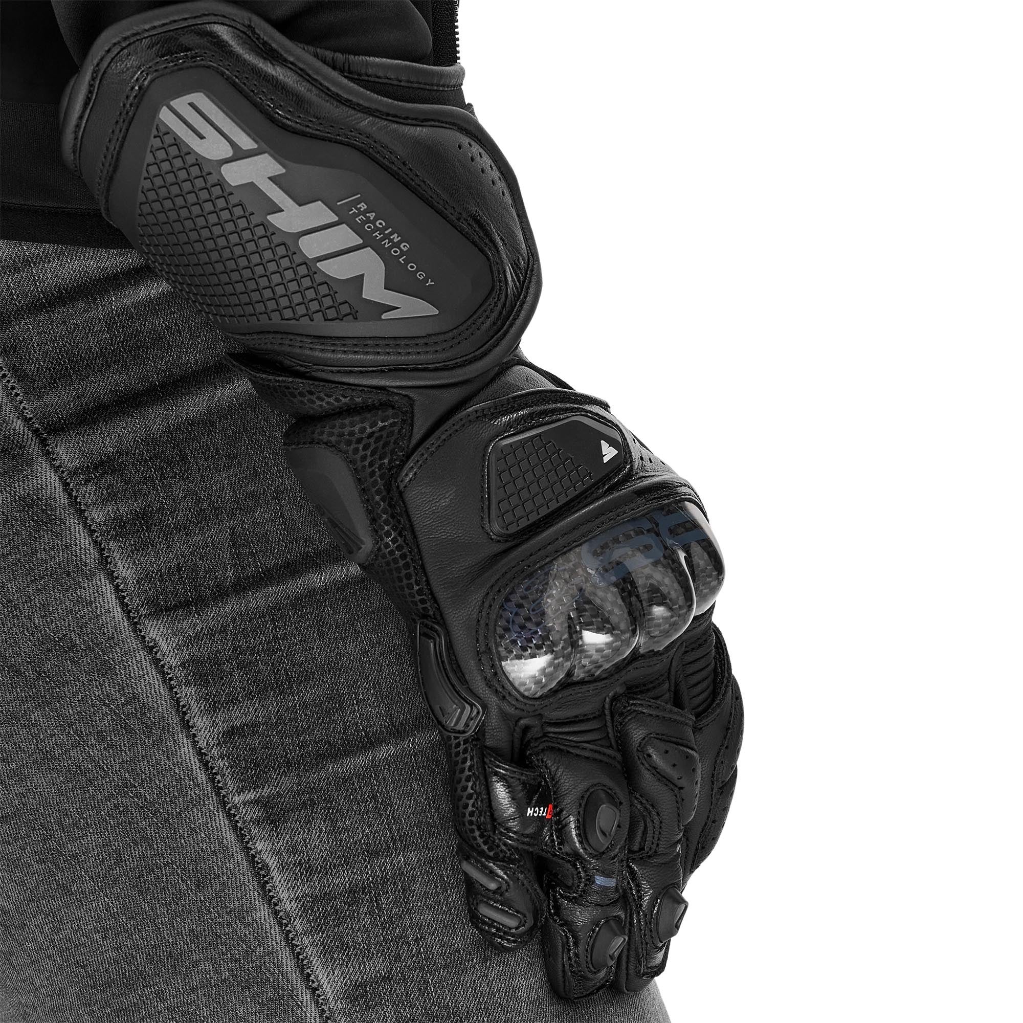 SHIMA RS-3 Dames Motorhandschoenen Zwart XL Figuur 3