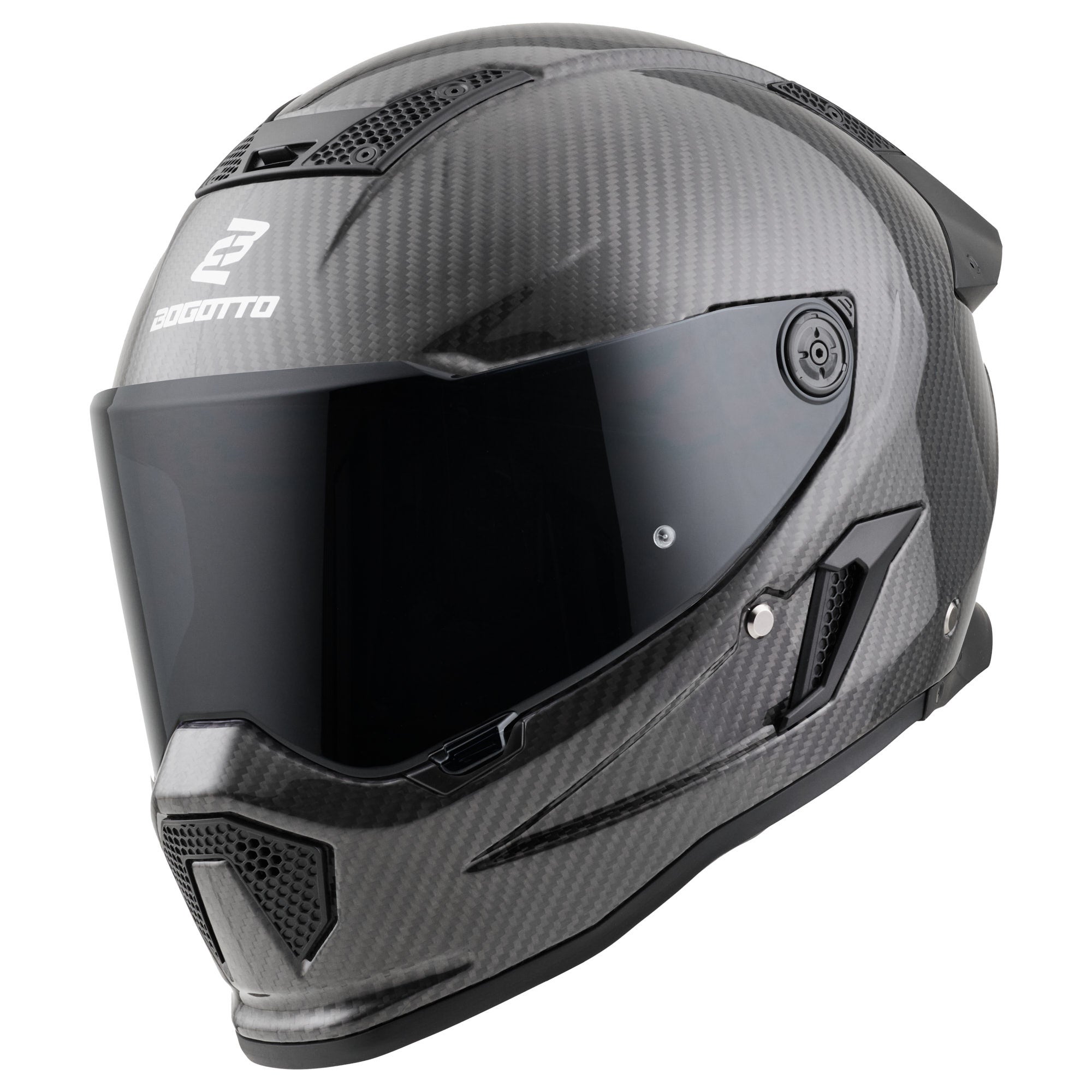 Bogotto Rapto Carbon Helm schwarz XL Abbildung 1