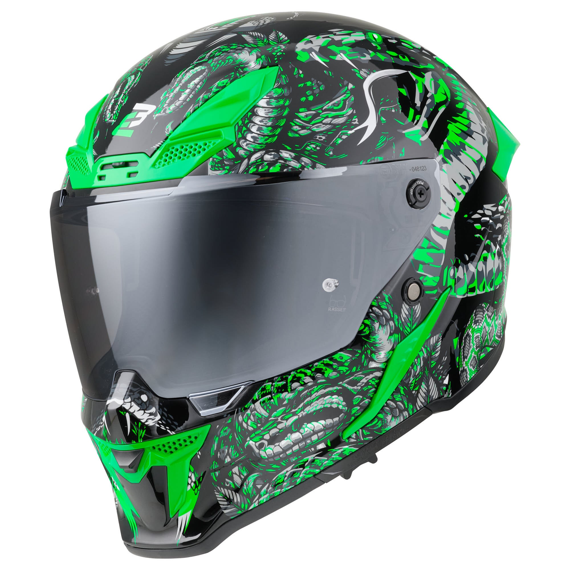 Side view of Bogotto Blade Mythology Helmet