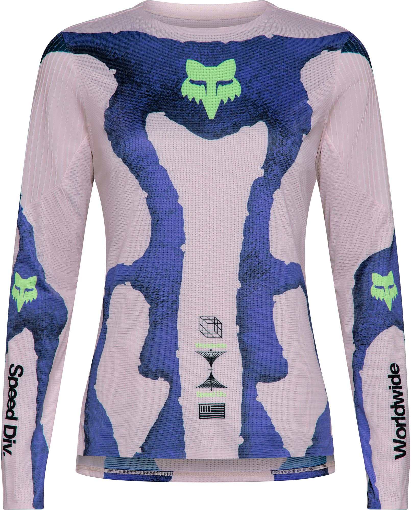 FOX Flexair LS Awareness LE Ladies Bicycle Jersey S Figure 1