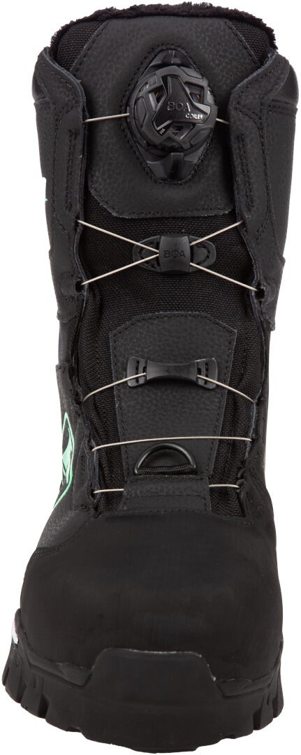Klim Aurora GTX BOA 2023 Bottes de motoneige pour dames noir/vert 11 Figure 3