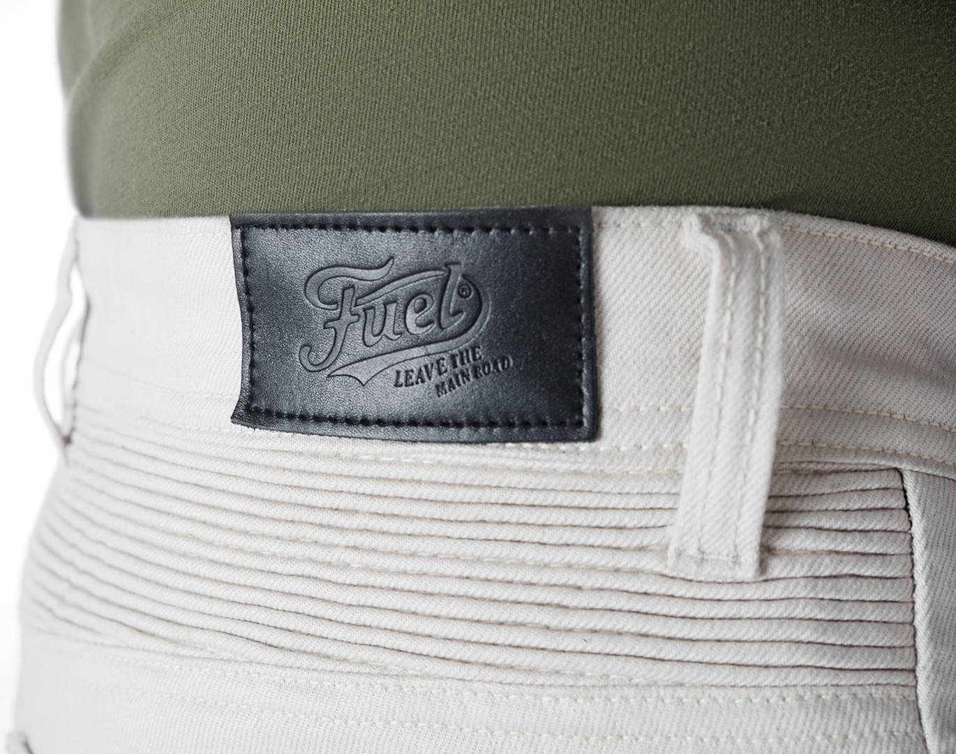 Fuel Sergeant 2 Motorrad Textilhose weiß 36 Abbildung 4