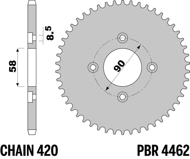 PBR Corona Acciaio Standard - 420 Figura 1