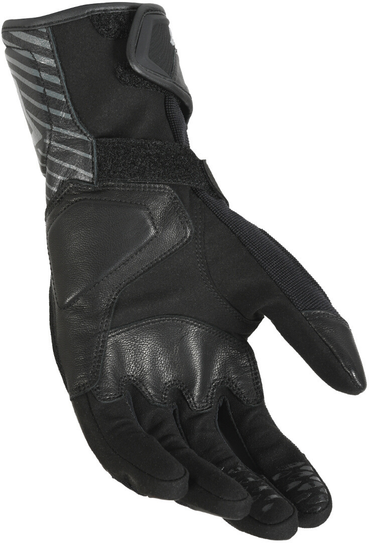Macna Tempo perforerede motorcykelhandsker Sort L Figur 2