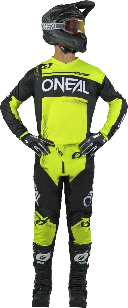 Oneal Element Racewear Motocross bukser sort/neon 32 Figur 3