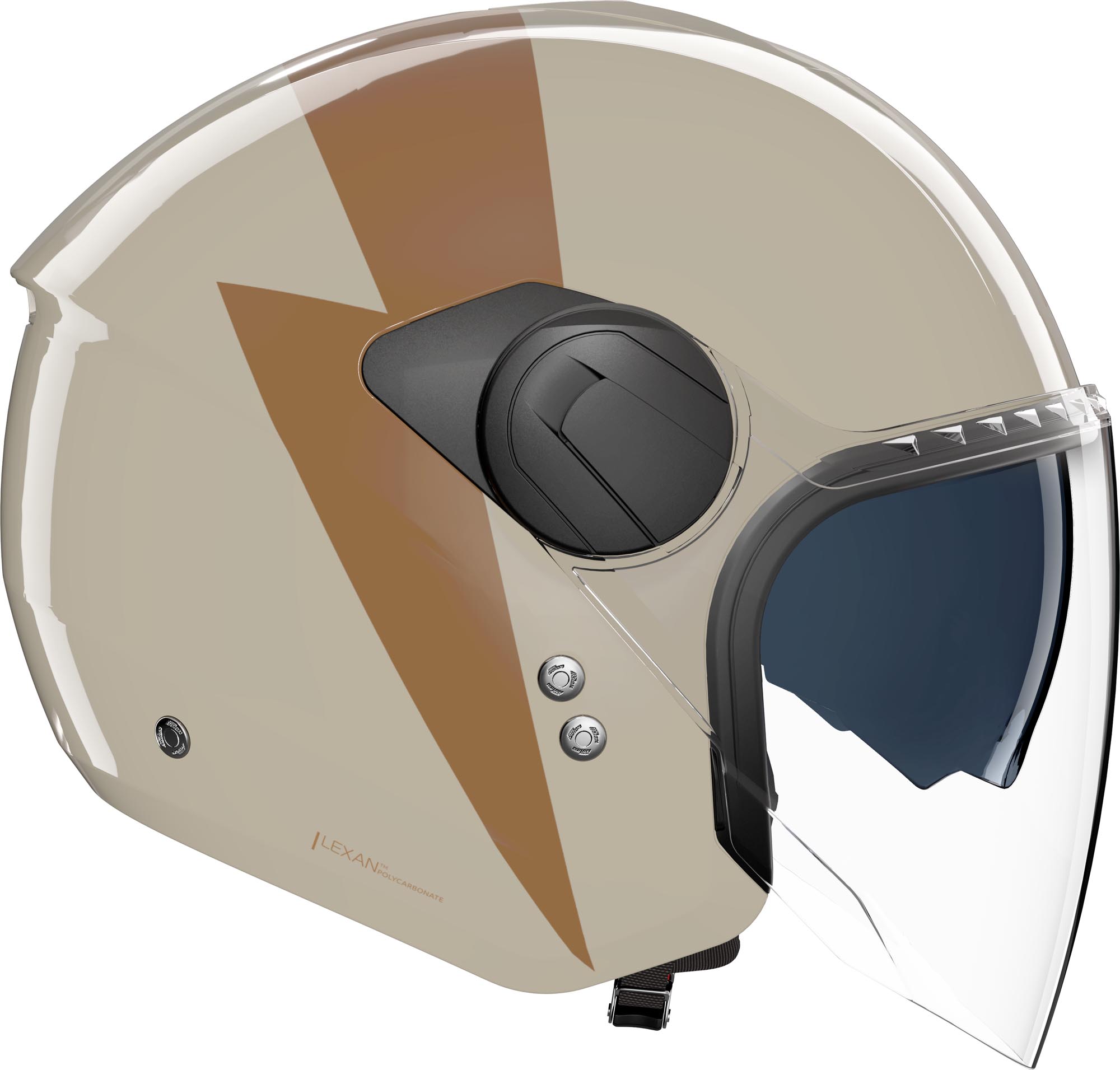 Nolan N20-2 Visor Impeto Cască cu reacție Maro XXS (54) Figura 2