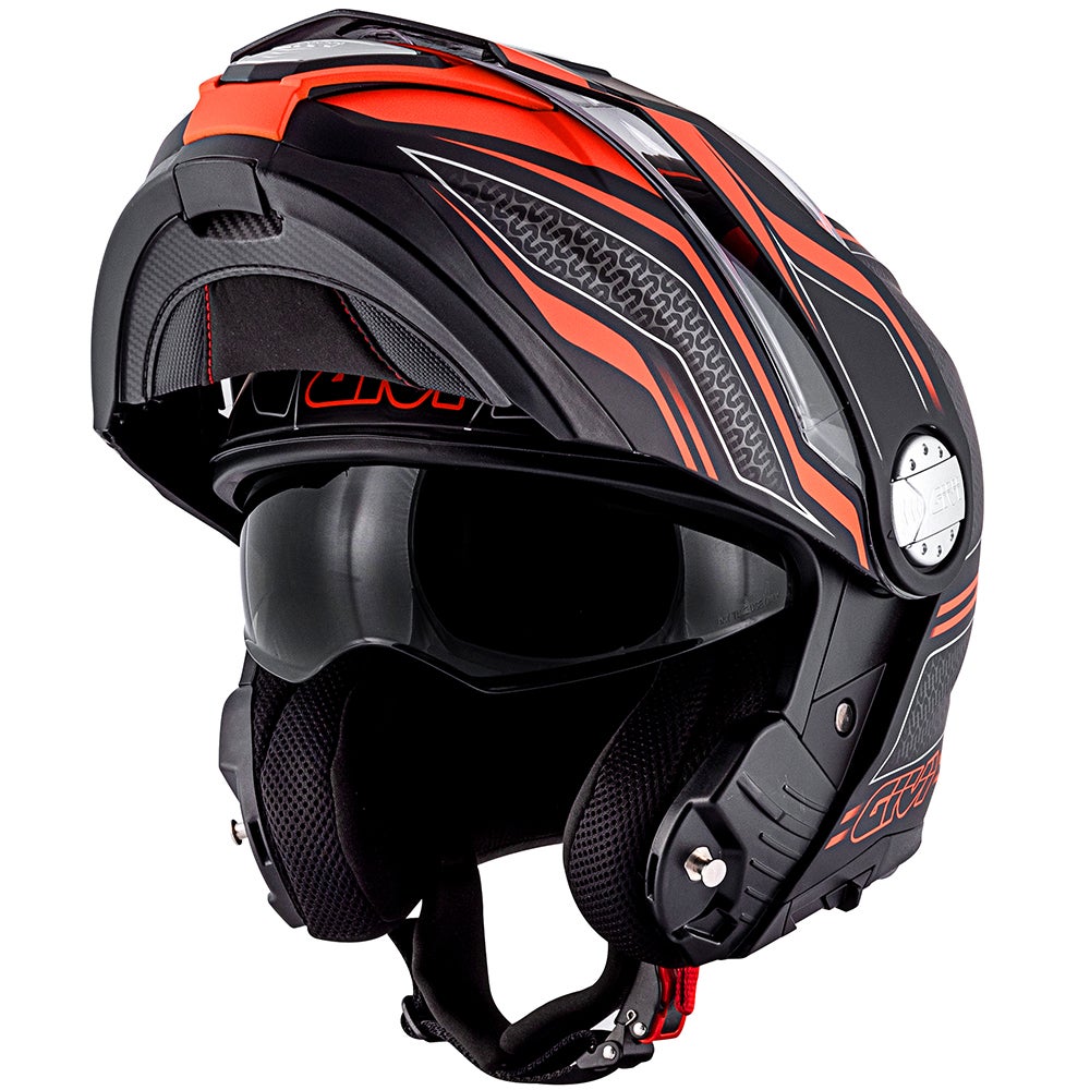 GIVI X.33 Canyon Layers Casque rabattable noir mat/orange XL Figure 1