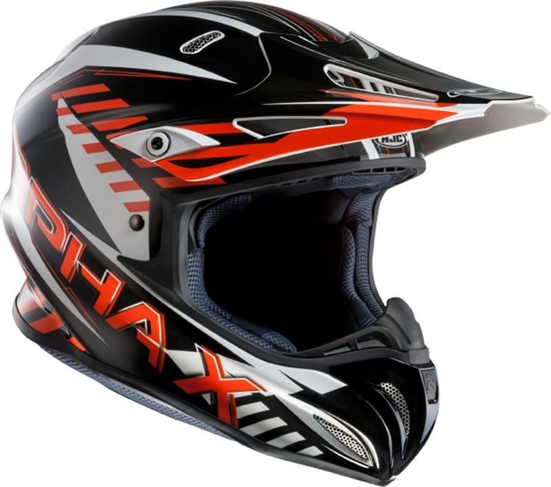 HJC R-PHA X Schuma Cross hjelm sort/orange XL (61/62) Figur 1
