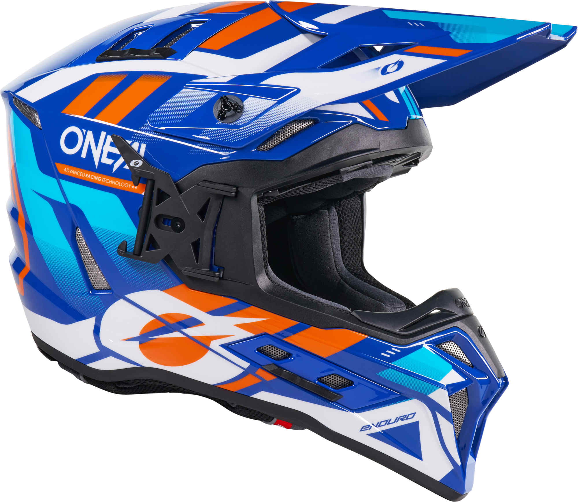Side view of Oneal EX-SRS DUST Motocross Helmet
