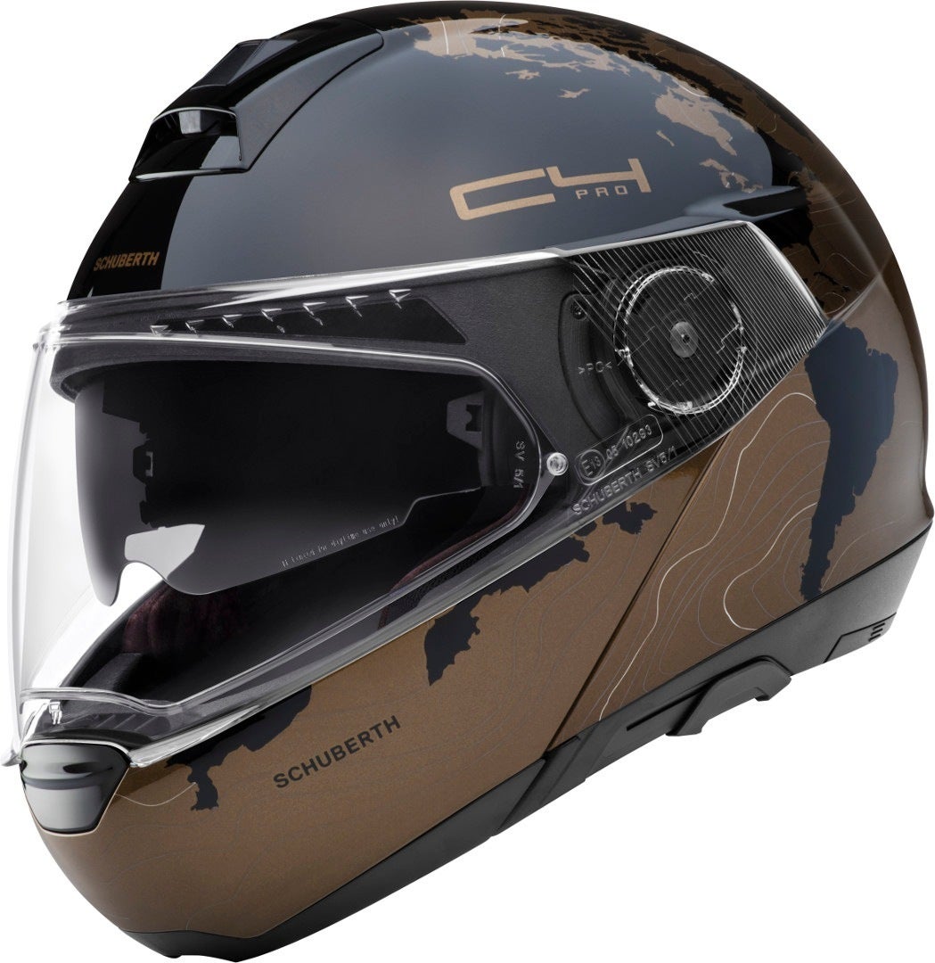 Schuberth C4 Pro Magnitudo Casco da donna marrone S (55) Figura 1