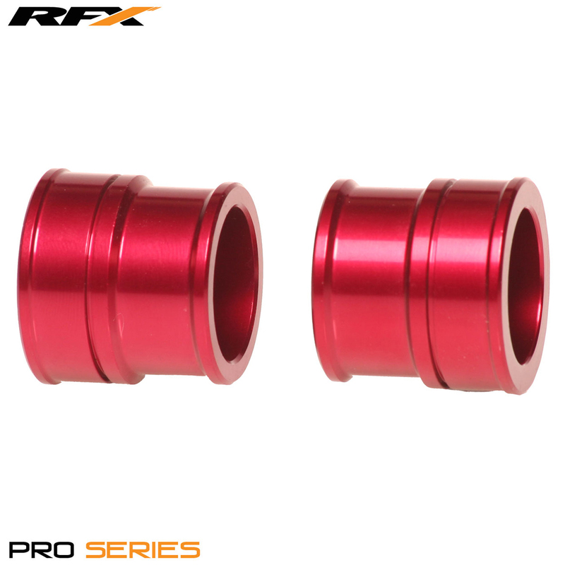 Rfx Red Pro Wheel Spacers Front (Red) - Suzuki Rmz250/450