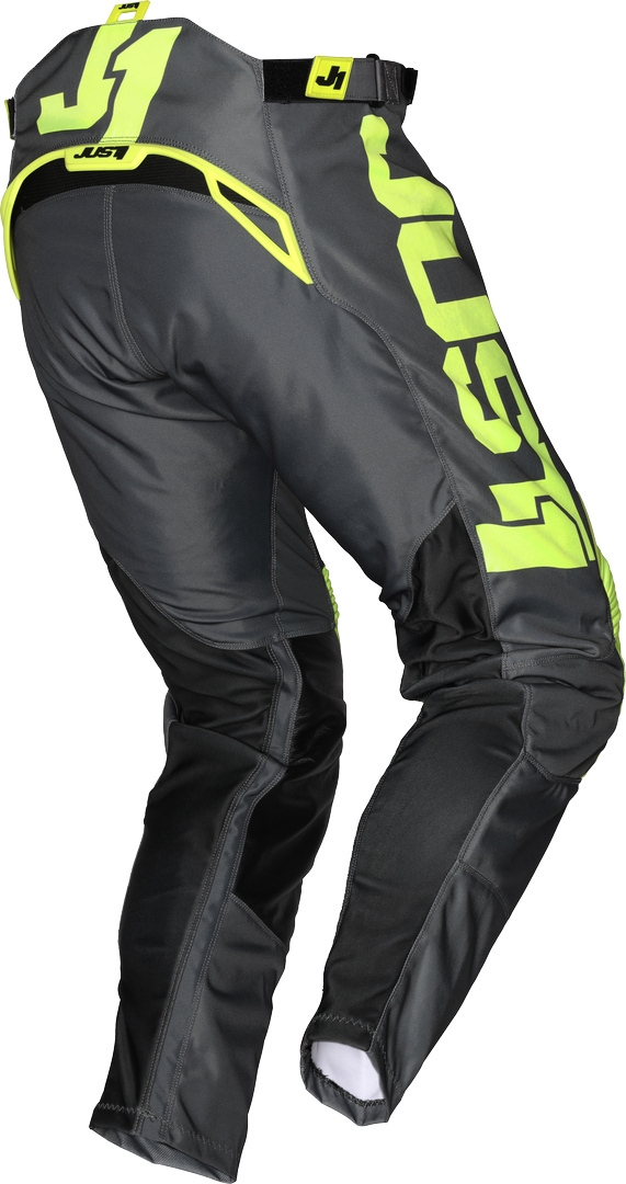 Just1 J-Force Terra Pantaloni de motocross gri/galben 50 Figura 2