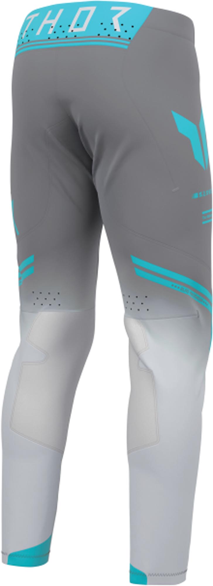 Thor Sportmode Geo Motocrossbukser sort/grå 34 Figur 2