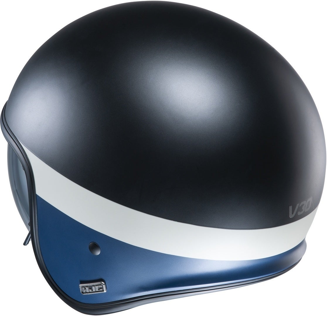HJC V30 Perot Casco jet nero/blu/bianco XL (61/62) Figura 2