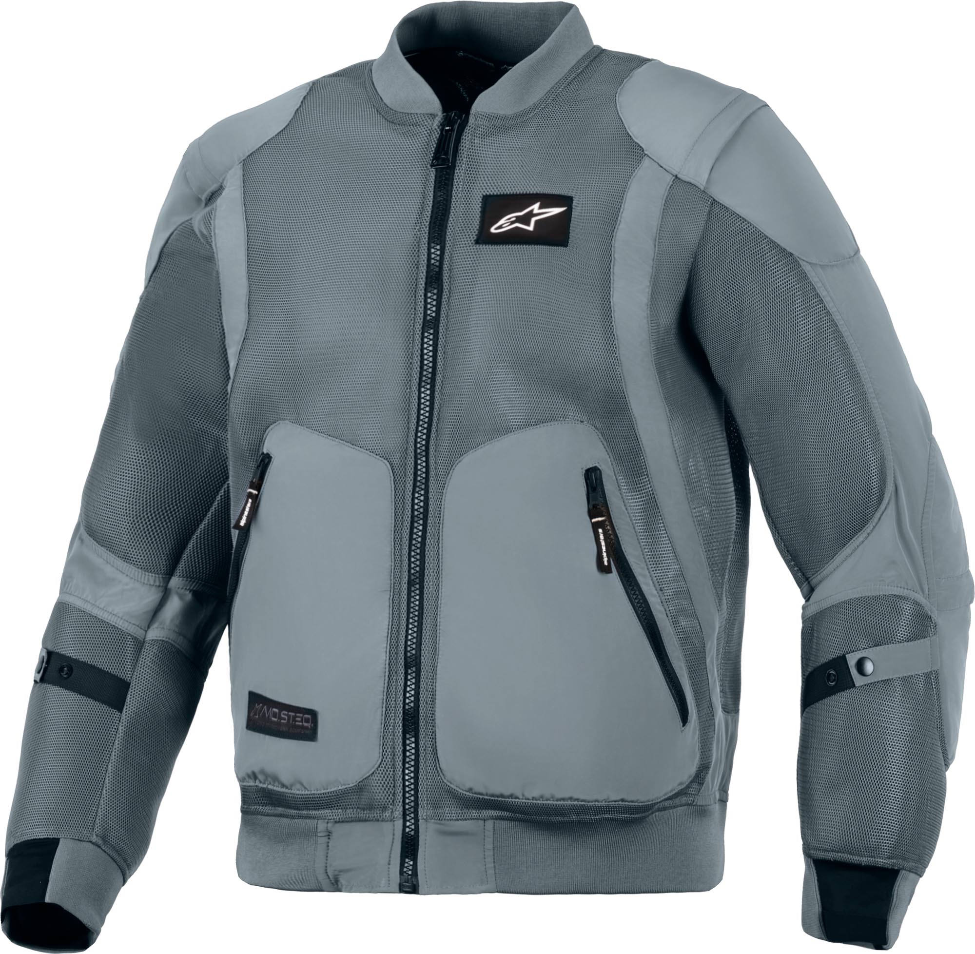 Alpinestars Flight Air Motorcycle Textile Jacket grey/blue 3XL Figure 1