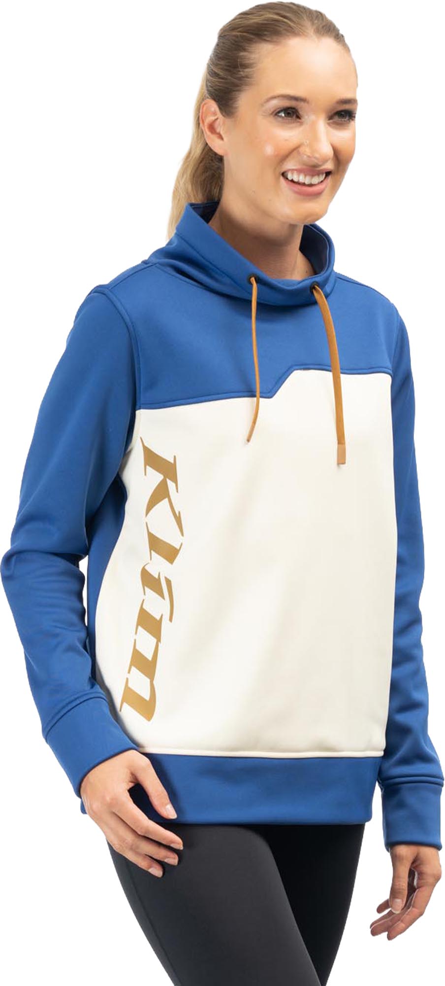 Klim Accelerate Pullover femminile blu/beige S Figura 1