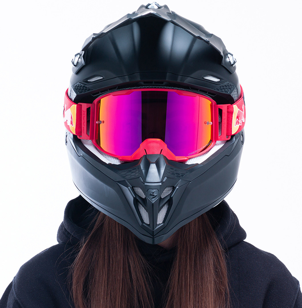Red Bull SPECT Eyewear Strive Mirrored 006 Óculos de Motocross Figura 5