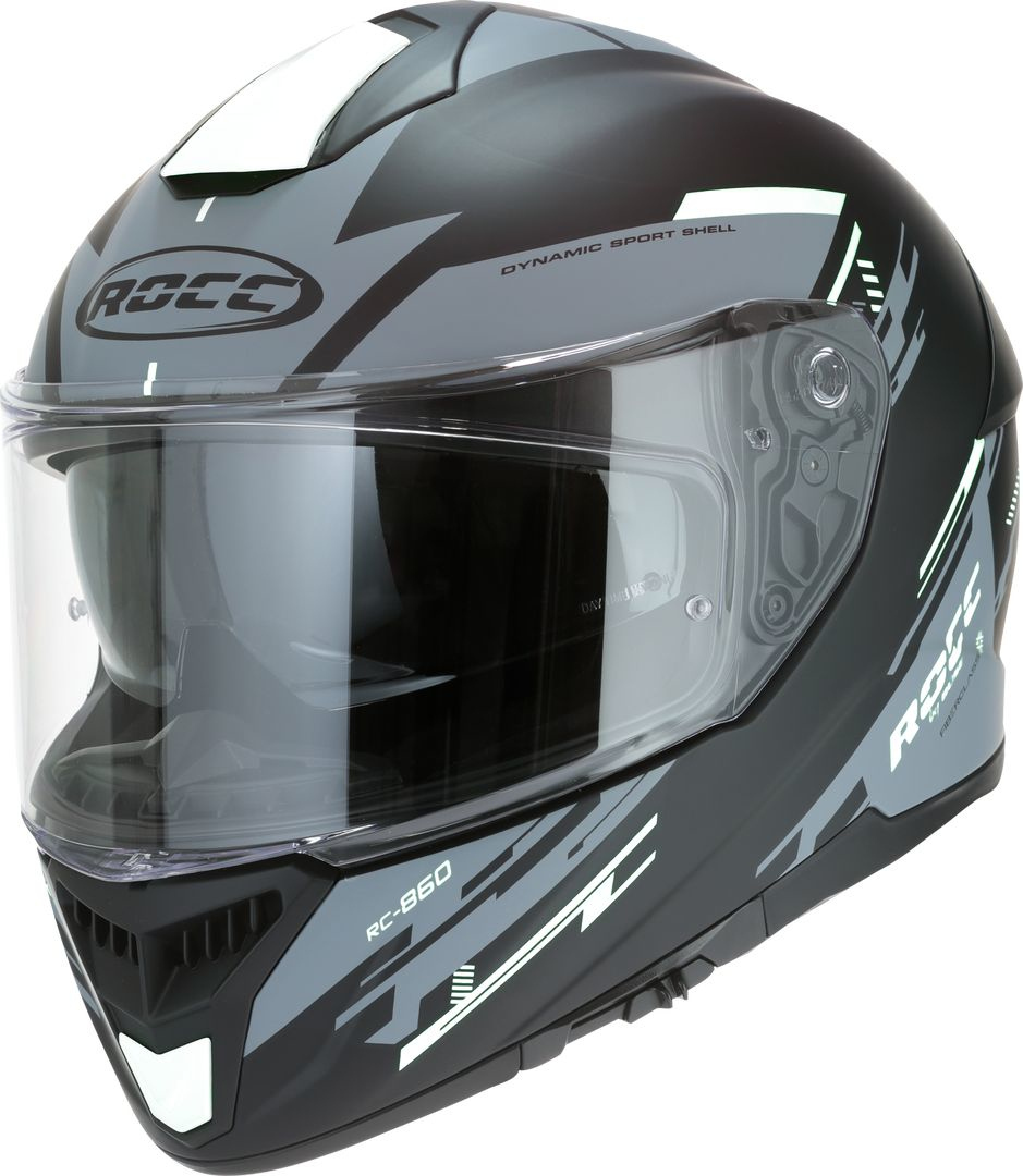 Rocc 861 Helmet black matt/grey M (57/58) Figure 1