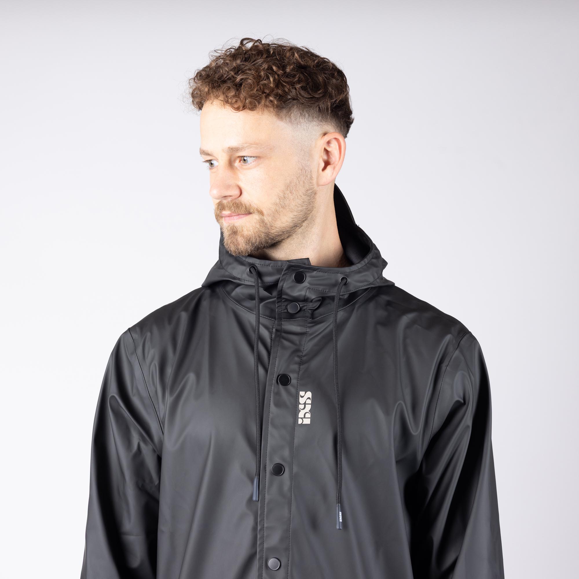 IXS AW 1.0 Parka textil impermeable negro XL Figura 5