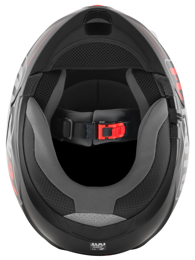 FC-Moto Novo Straight Casco nero/rosso S (55/56) Figura 8