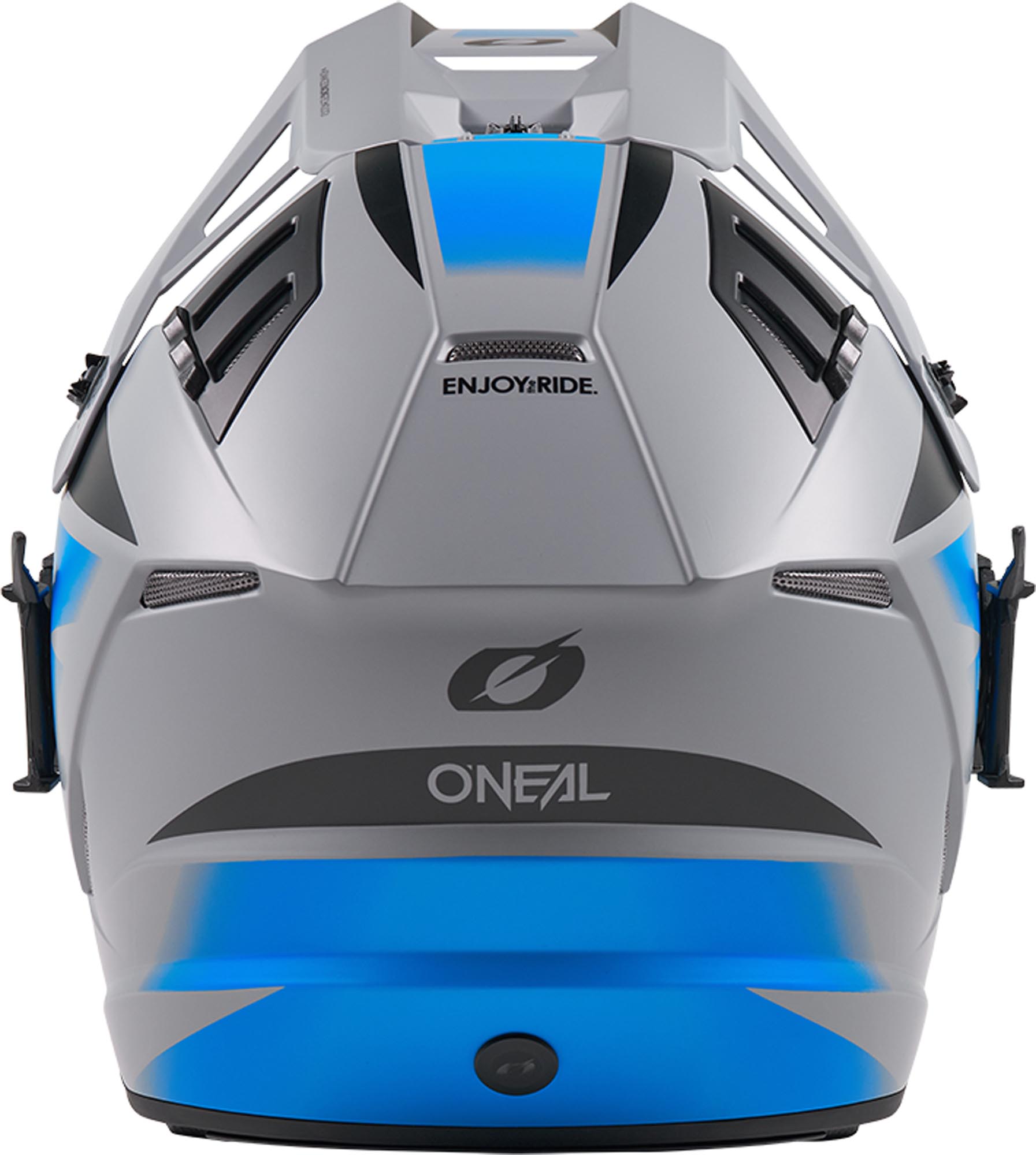 Oneal EX-SRS Magma Casque de motocross Gris/bleu M (57/58) Figure 5