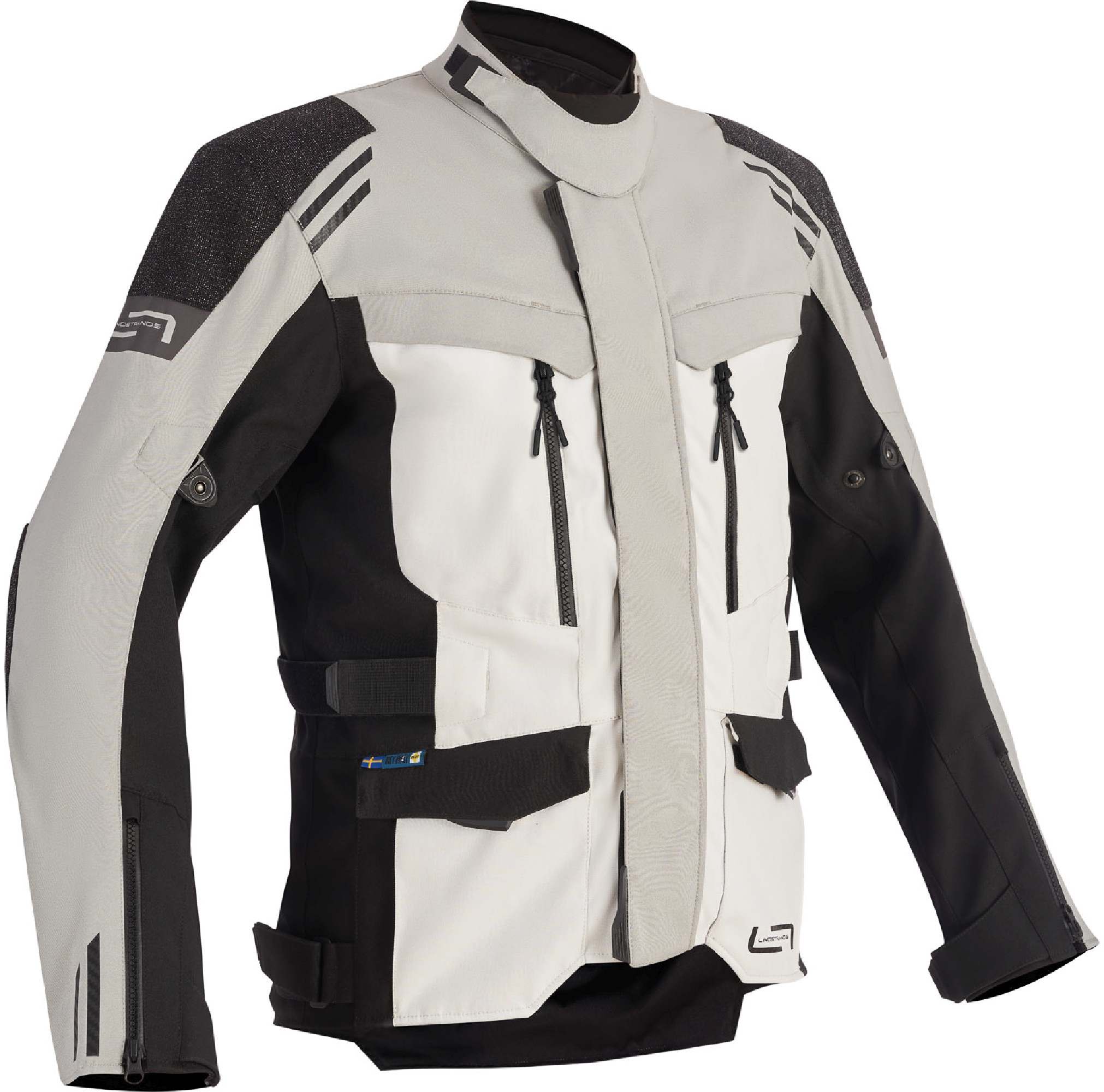VECTOR Innen-/Außenschutzhülle für Motorrad/Roller - Blau/Silber - L Abbildung 1