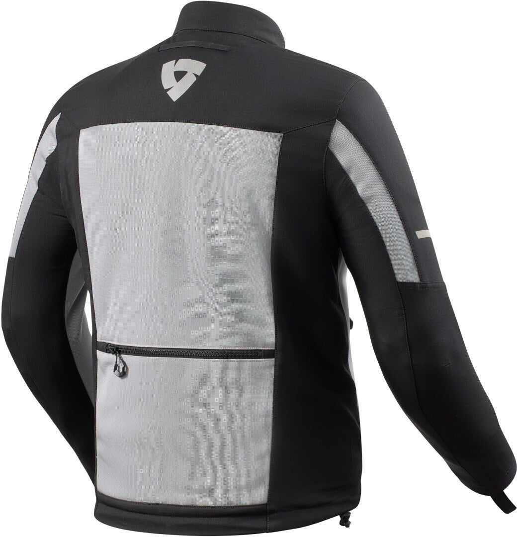 Revit Tectonic H2O wasserdichte Motorrad Textiljacke schwarz/grau L Abbildung 4