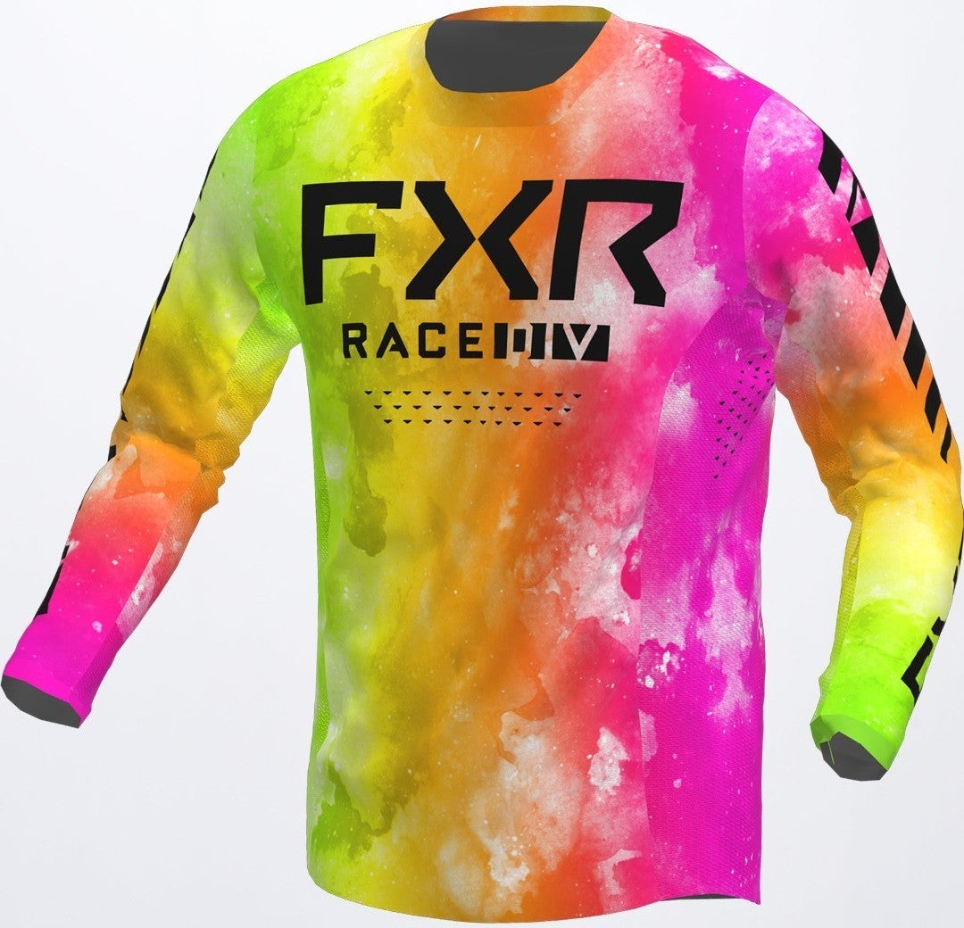 FXR Podium Colored Motocross Jersey gelb/orange/rot L Abbildung 1