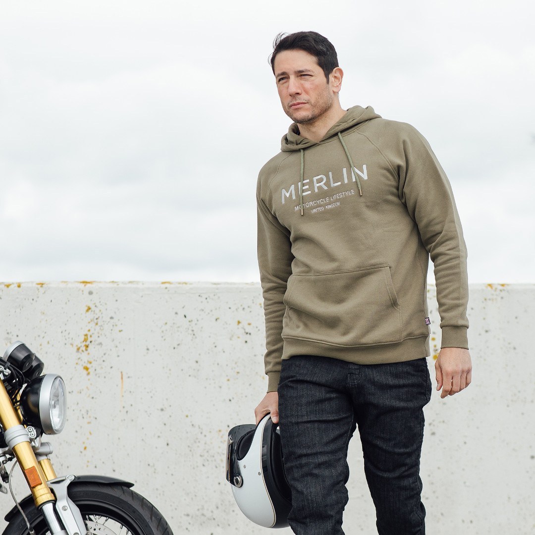 Merlin Sycamore Pull-Over Felpa Kaki L Figura 3