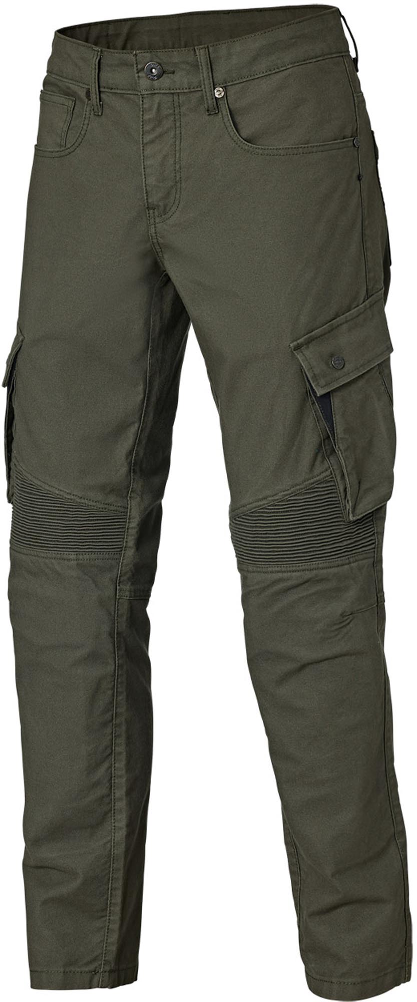 Held Creek 2 Cargo Pantalon textile moto Vert militaire 33/34 Figure 1