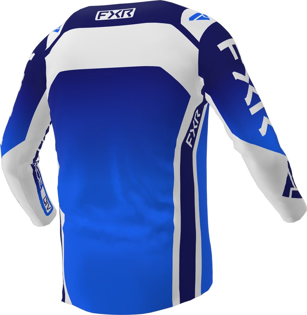 FXR Contender Off-Road Motokrosový dres modrobílá S Obrázek 2