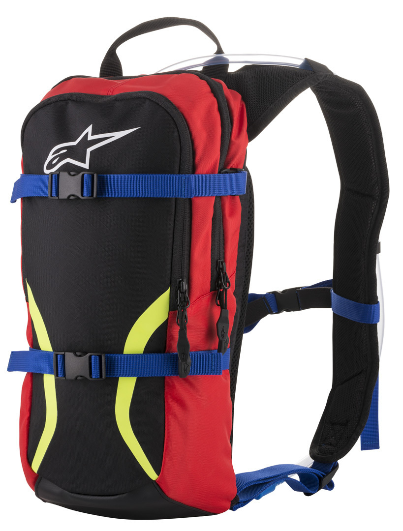 Alpinestars Iguana Hydration Rucsacul Albastru/Galben/Roșu 6 Ltr. Figura 1