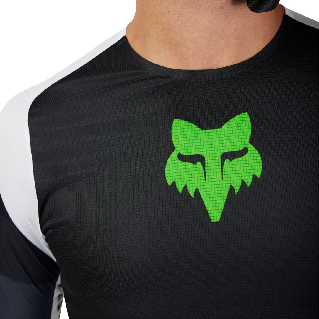 FOX Flexair Grid Tricou de motocross Negru/mov XXL Figura 5