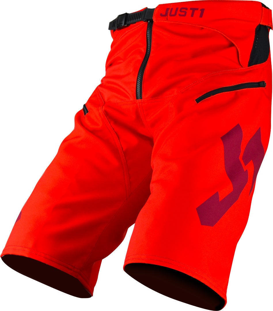 Just1 J-Flex Cykel shorts rød 34 Figur 1