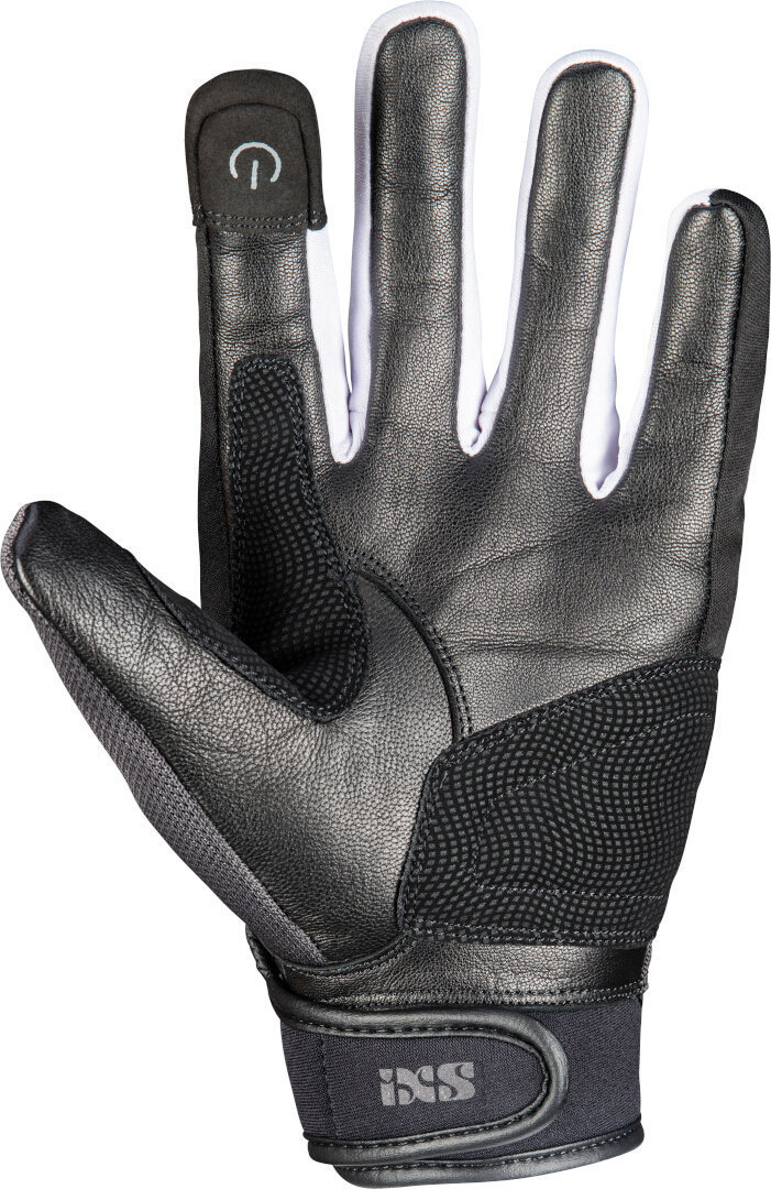 IXS Evo-Air Motorradhandschuhe schwarz/grau/weiß L Abbildung 2
