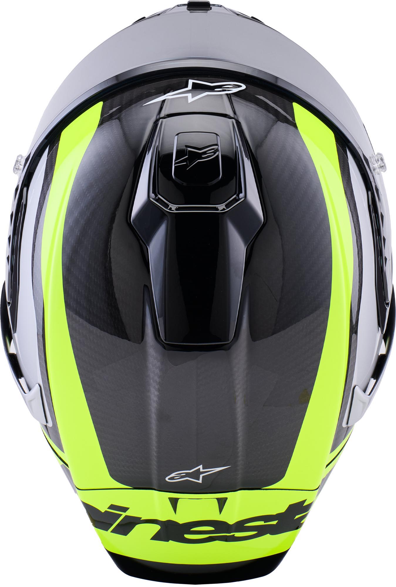 Alpinestars Supertech R10 Arius Casque Noir/Blanc/Néon-jaune S (55/56) Figure 5
