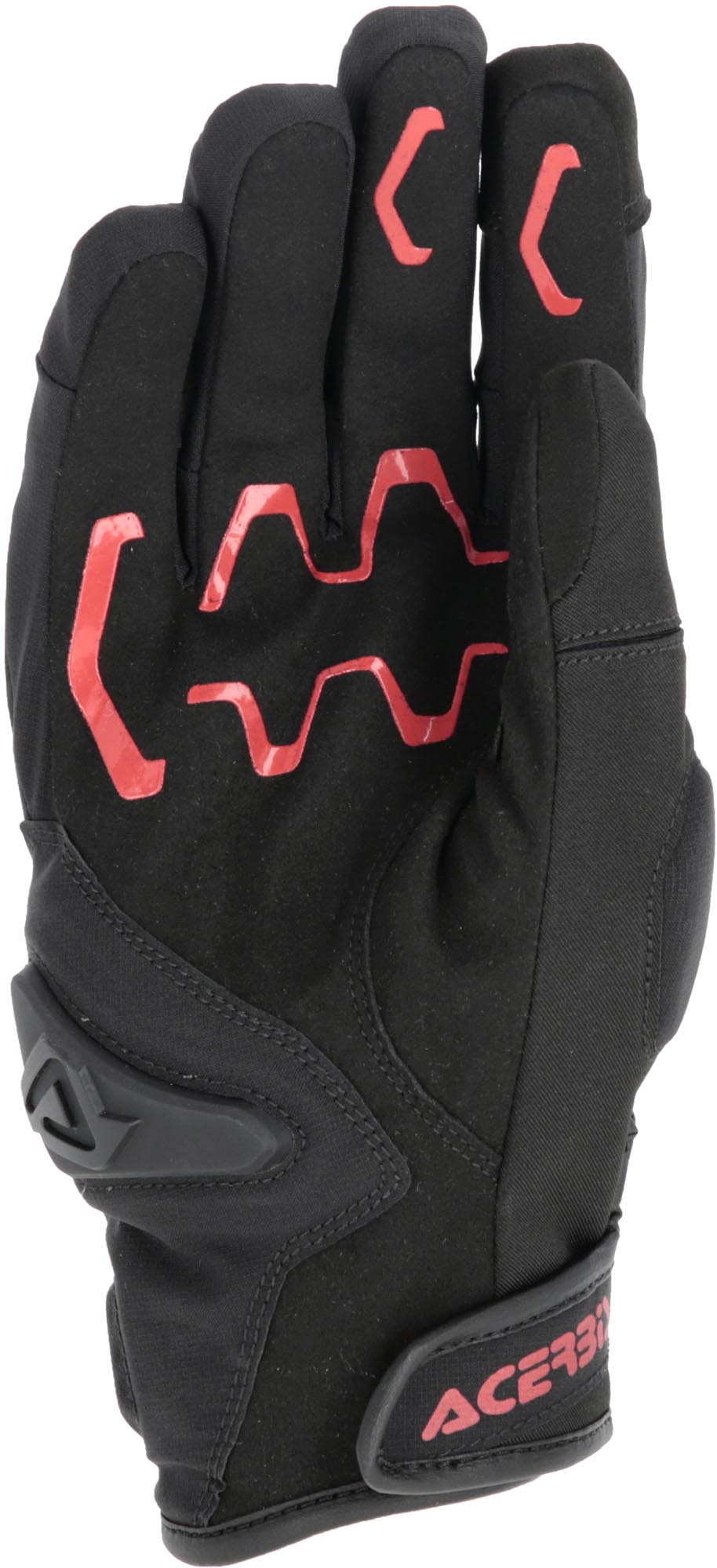 Acerbis X-Street WP wasserdichte Motorrad Handschuhe schwarz/rot S Abbildung 2