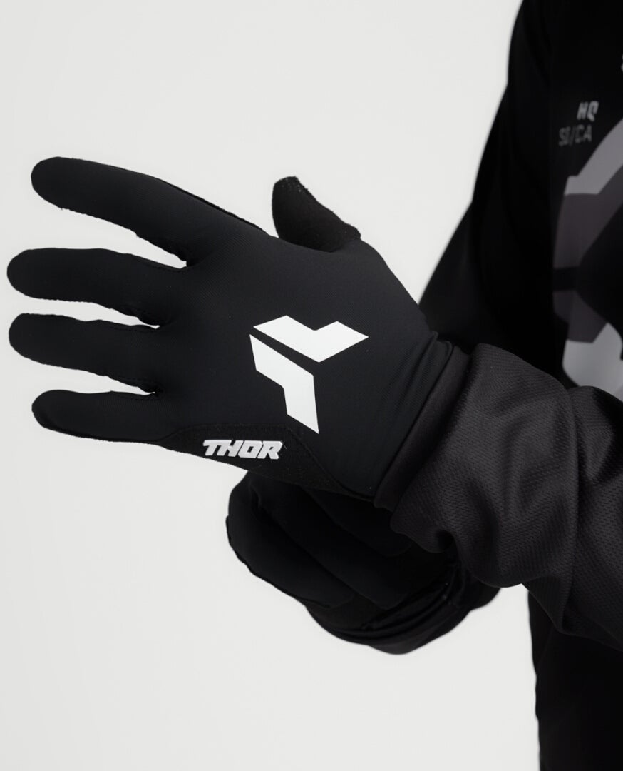 Thor Sportmode Iconic Motocross handsker Sort/hvid S Figur 4