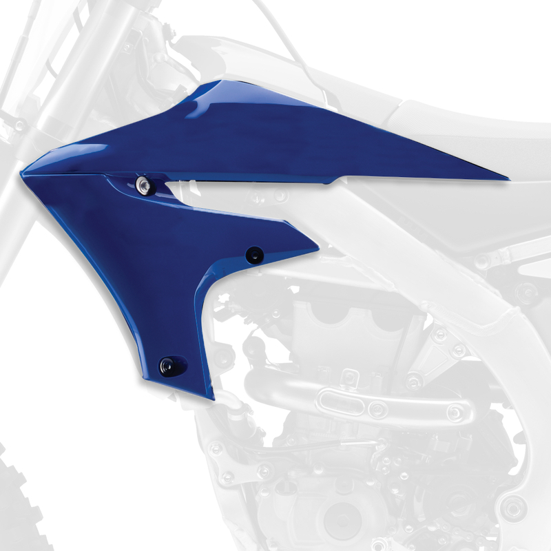POLISPORT Blå Yamaha YZ450F kylargälar Figur 2
