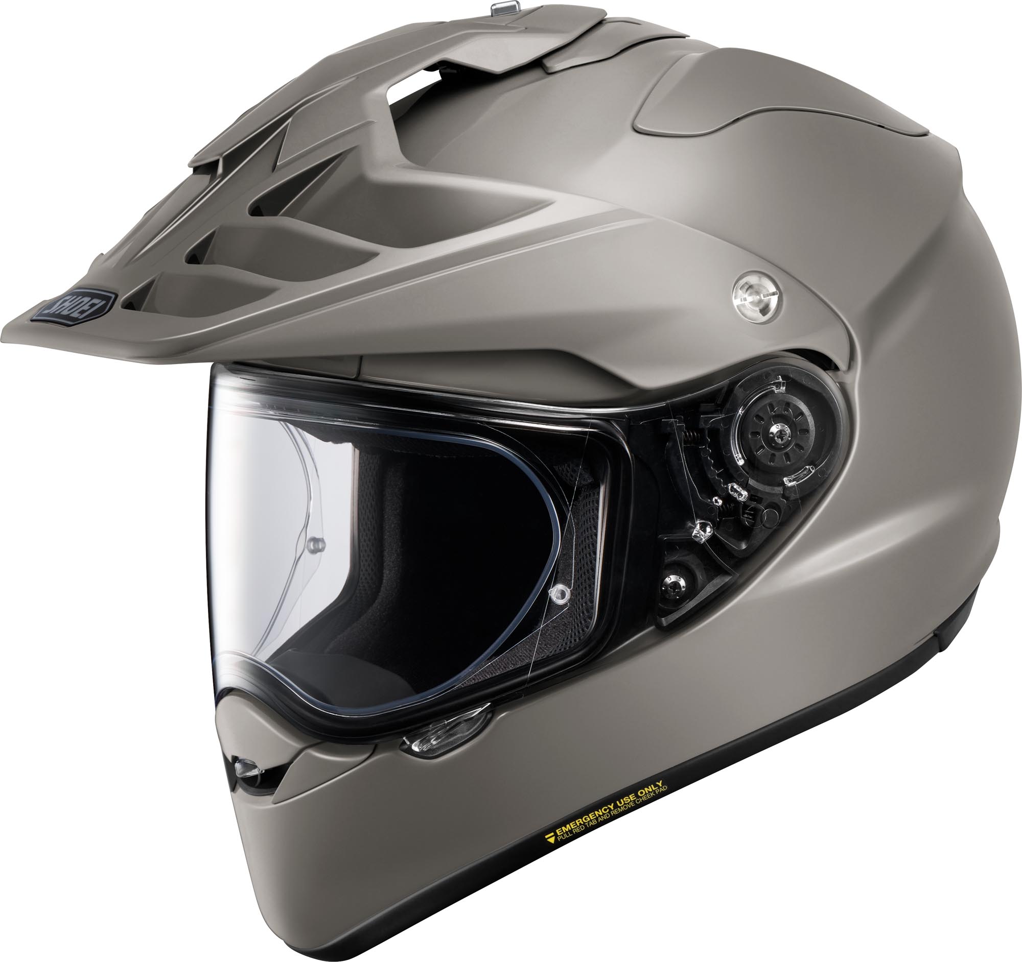 Shoei Hornet ADV06 Enduro Helm hellgrau XL Abbildung 1