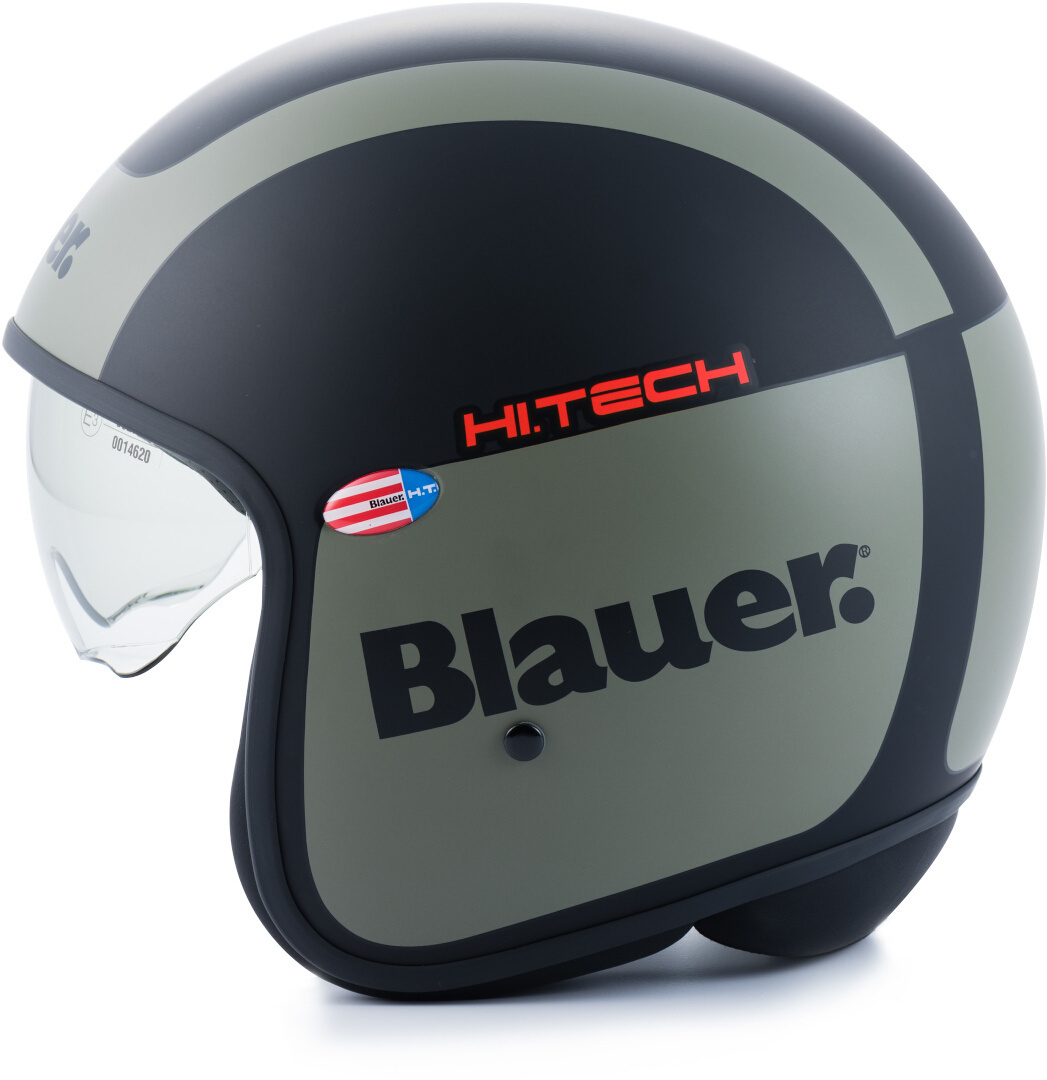 Blauer Pilot 1.1 G Graphic Cască cu reacție Negru mat/verde XXS (51/52) Figura 2