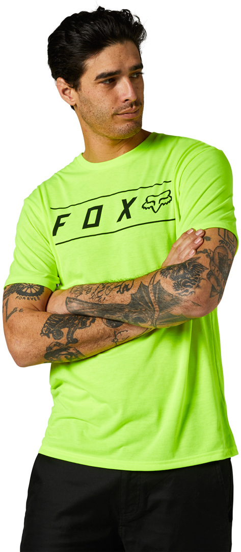 FOX Pinnacle Tech Camiseta amarelo S Figura 2