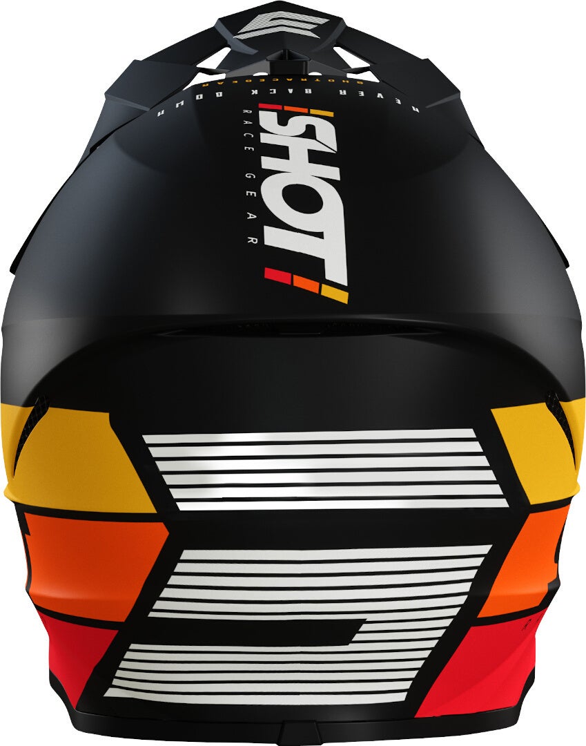 Shot Furious Story Motocross hjelm sort/orange M (57/58) Figur 2