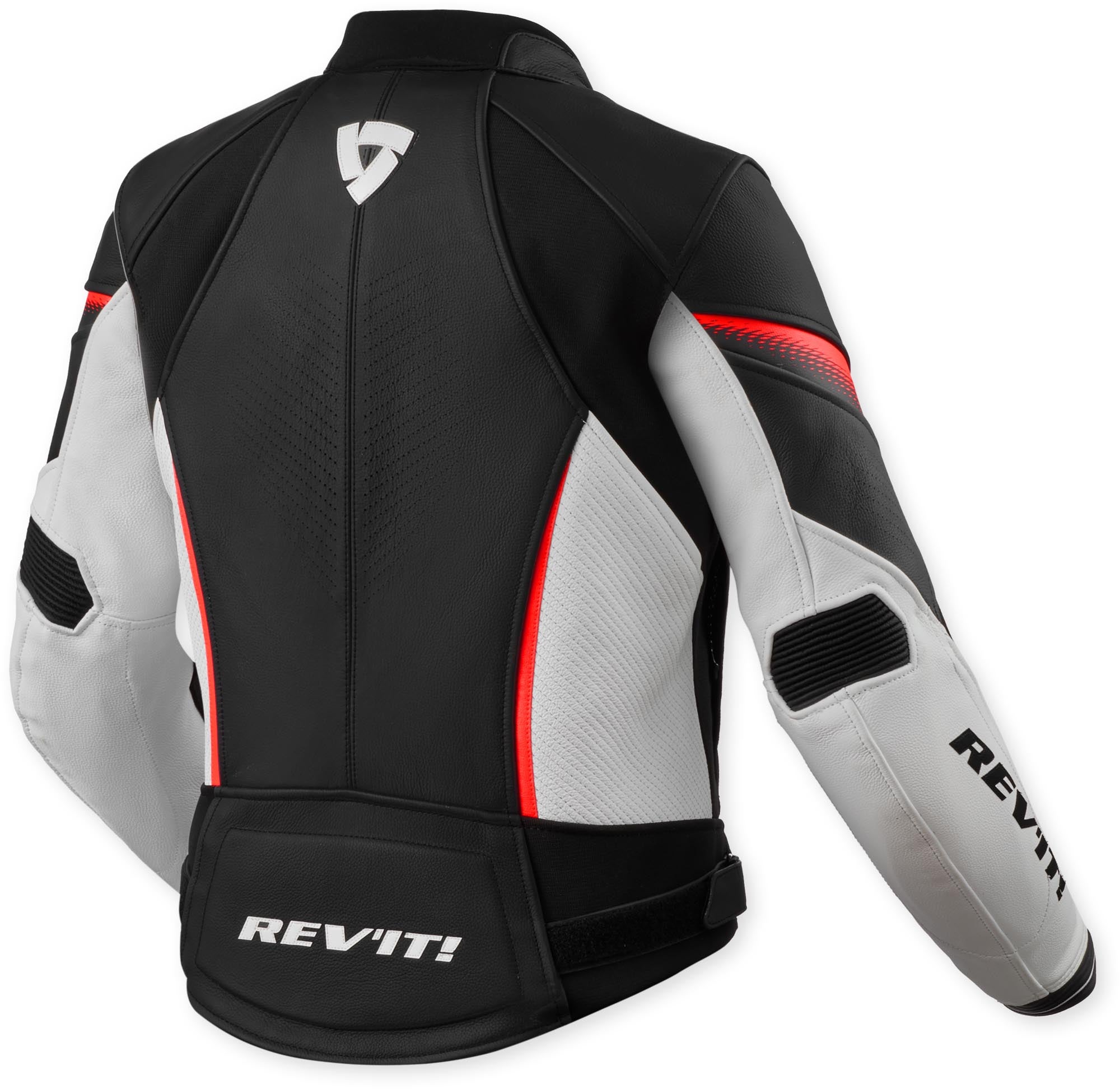 Side view of Revit Xena 4 Ladies Motorcycle Leather Jacket