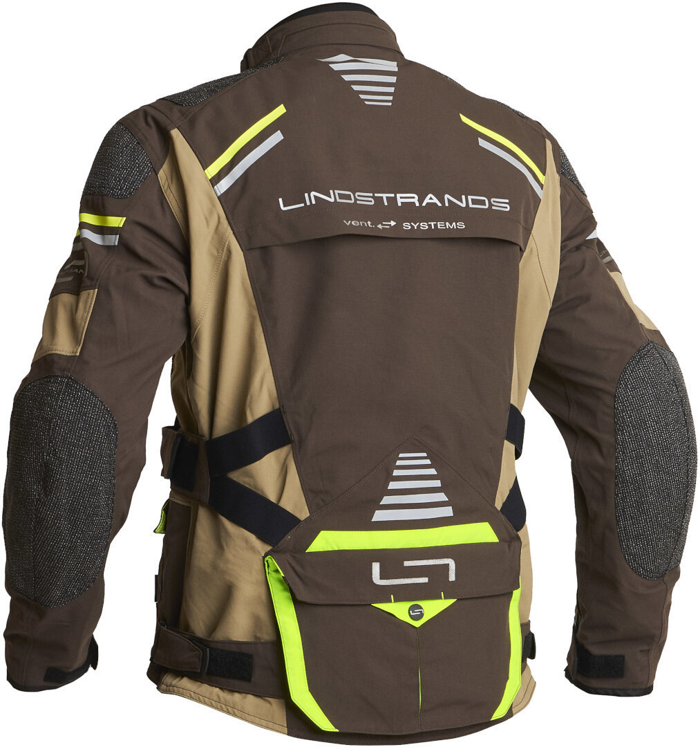 Lindstrands Sunne waterproof Motorcycle Textile Jacket brown/sand 54 Figure 2